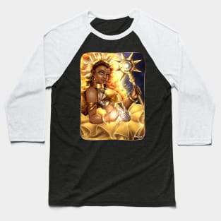 Sun Goddess Baseball T-Shirt